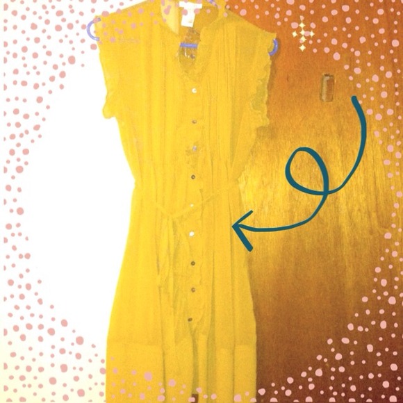 🌟Sheer Ruffle Dress🌟