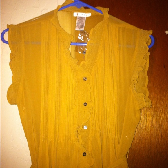 🌟Sheer Ruffle Dress🌟 - Picture 2 of 3