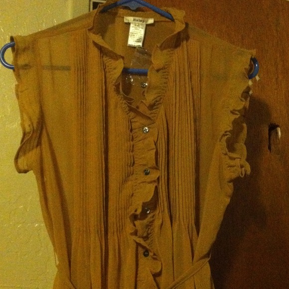 🌟Sheer Ruffle Dress🌟 - Picture 3 of 3