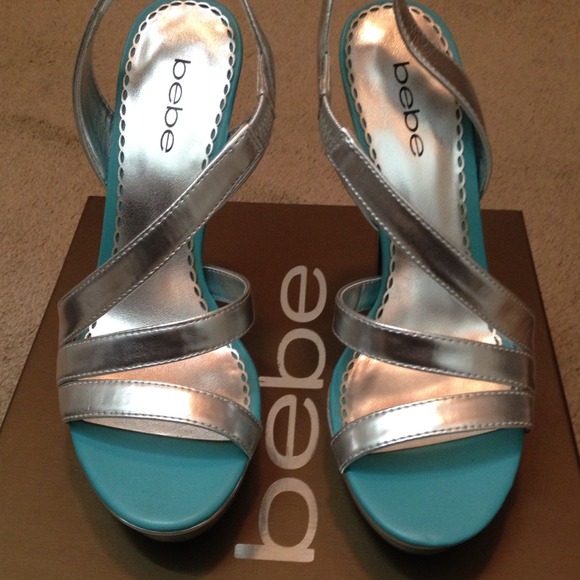 Bebe Filamena Platform Sandal for @janetjones