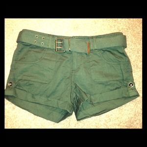 Sexy Green Shorts