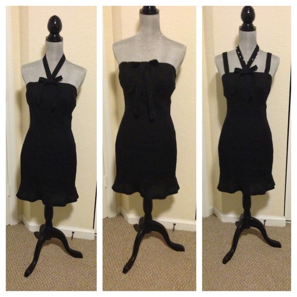 Gorgeous Black Dress Gemma kahng  NY size 6