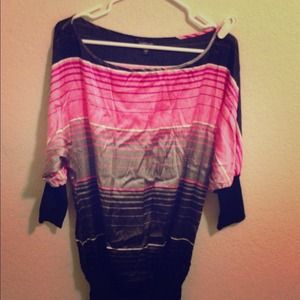 Bebe silk dress in size 4.