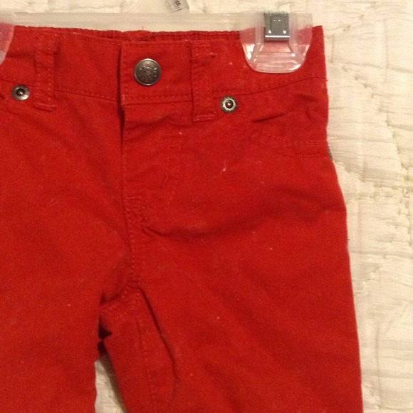 Stylish red 6M baby stretch pants - Picture 2 of 3