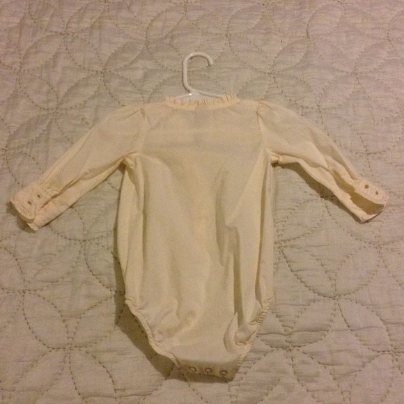 Osh kosh long sleeve dress shirt onesies - Picture 4 of 4