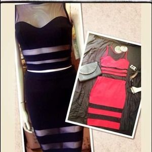 Gorgeous cropped shirt and skirt