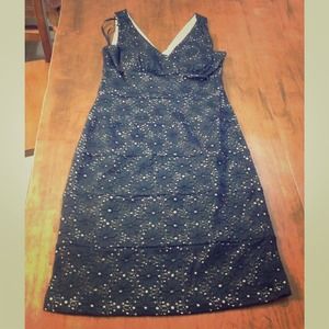 Black Lace/Woven Dress