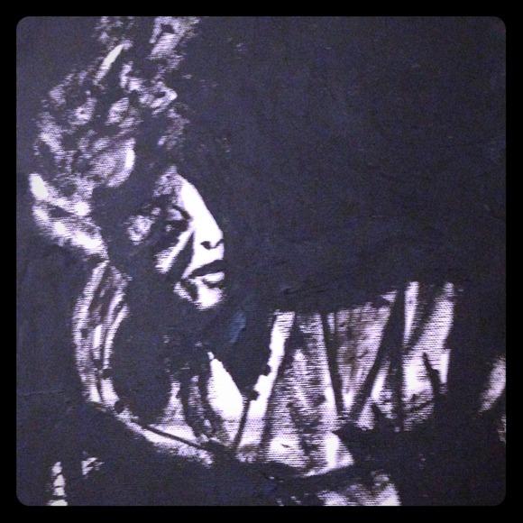 Original Bob Dylan oil painting!