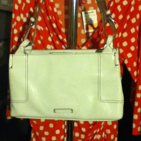 White handbag