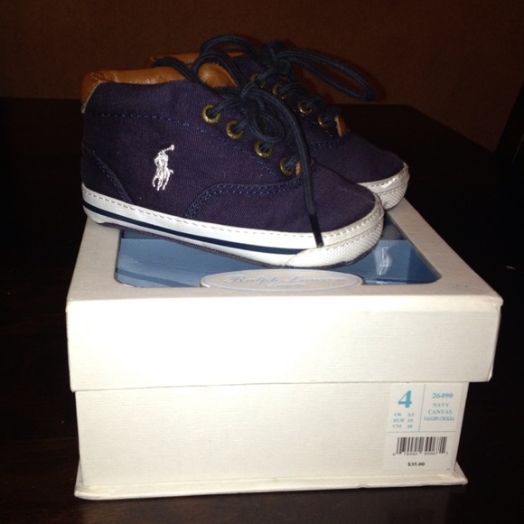 Polo Ralph Lauren toddler shoes - Picture 1 of 4