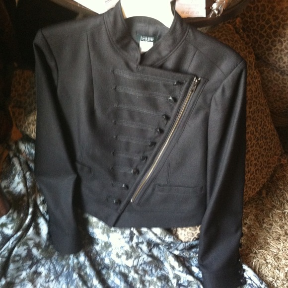 Size 4 J Crew jacket. Beautiful and unique.