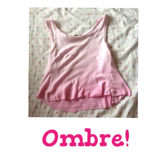 Ombre Crop Top!