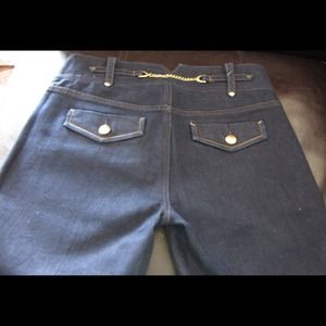 A/X jeans. NWOT size 2. With gold hardware accents