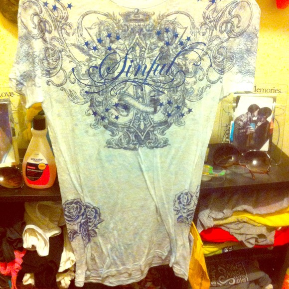 🚫Traded🚫Sinful burnout tee