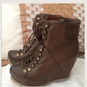 Jeffrey Campbell K-2 Wedge Boots