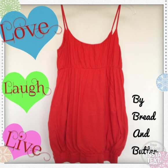 Bread And Butter Tops - LAST DAY 🔴SALE🔴 Cute Red Top by Bread and Butter