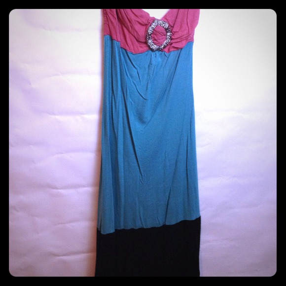 Fun tri color spring/summer dress