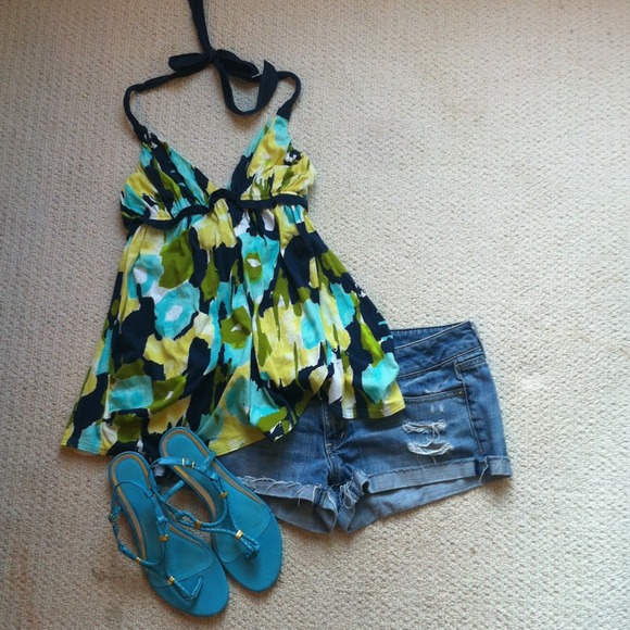 A&F halter top