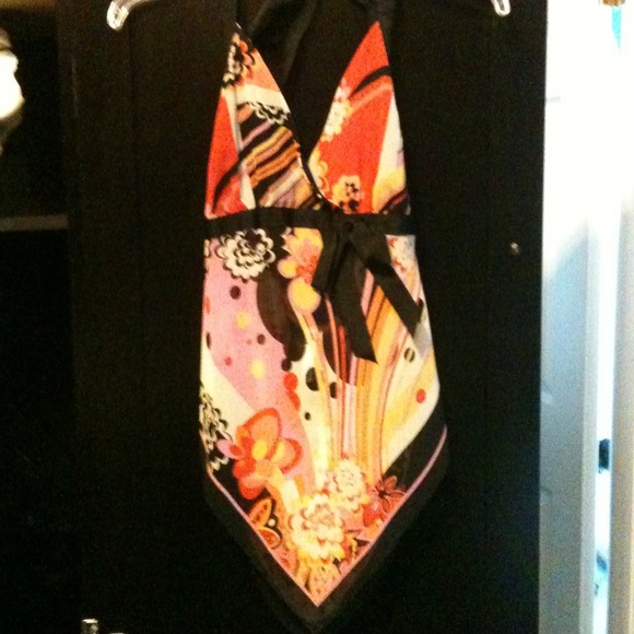 Handkerchief halter top