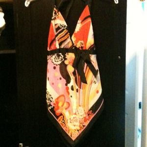 Handkerchief halter top