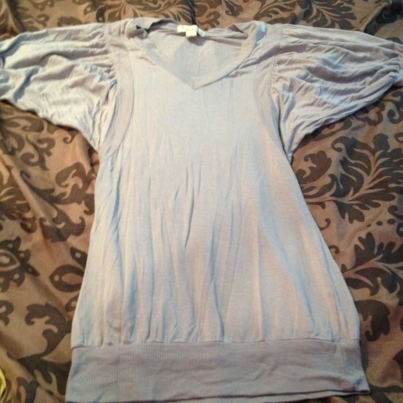 Gray shirt great for fall!