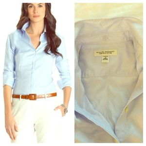 Bundle with white Non-iron fitted collar shirt