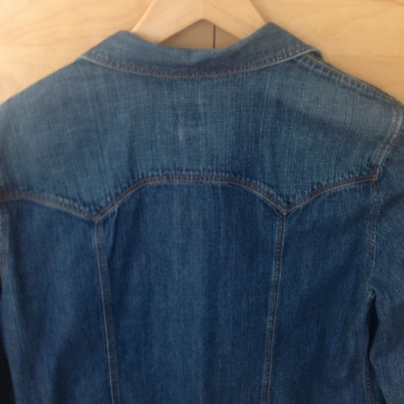 Traded.....gap jean jacket shirt xl - Picture 4 of 4