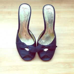 Sam Edelman Black Kitten Heel