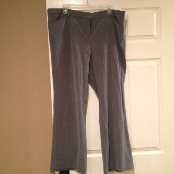 Grey dress pants