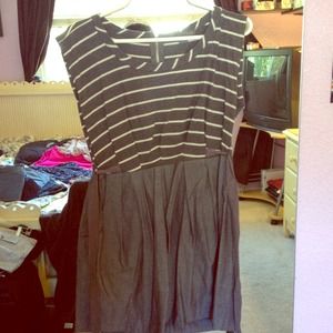 Gray dress