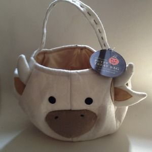 Cow Halloween Treat Bag