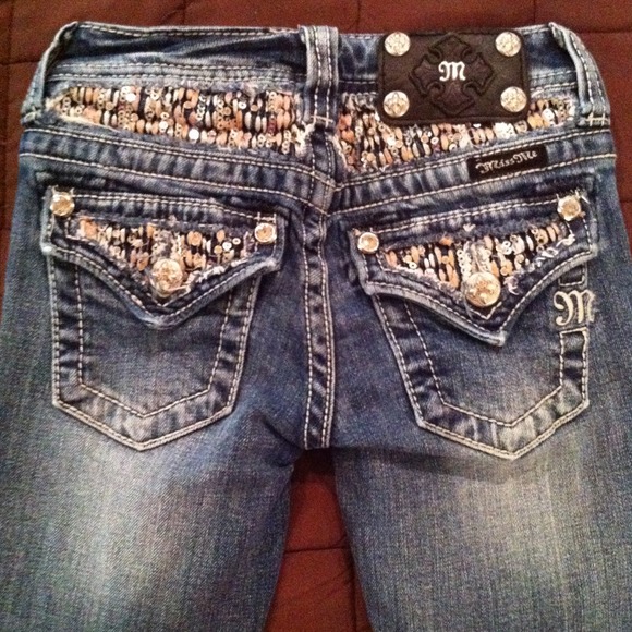 💥💥SOLD EBAY💖Little Girls Miss Me Jeans-7💖