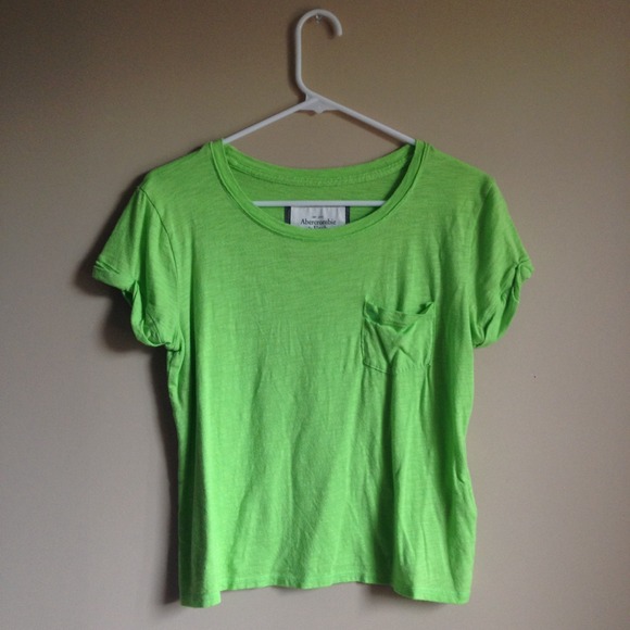 lime green tee