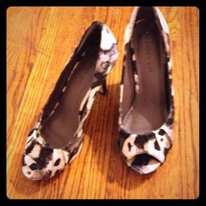 Flirty, fun peep toe shoes