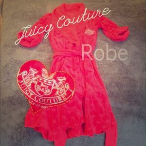 ✋RESERVED @er_bearr23: Juicy Couture Robe ❤