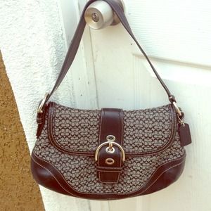 Coach purse with matching wallet