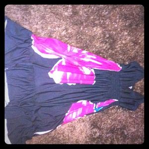 High-low summer dress