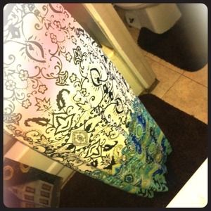 Long tribal summer dress