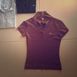 Lacoste black and Brown and blue polo  bundle