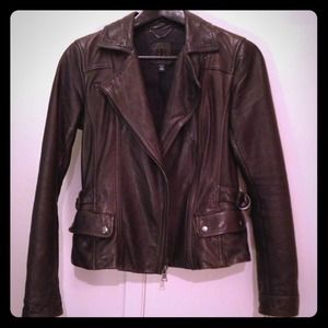 Sold ok Ebay -Banana Republic Moto Leather Jkt