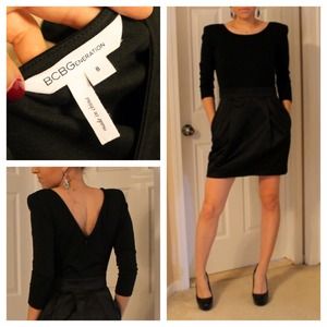 SOLD BCBGeneration Black dress.