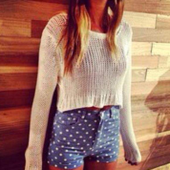 Brandy Melville polka dot shorts!
