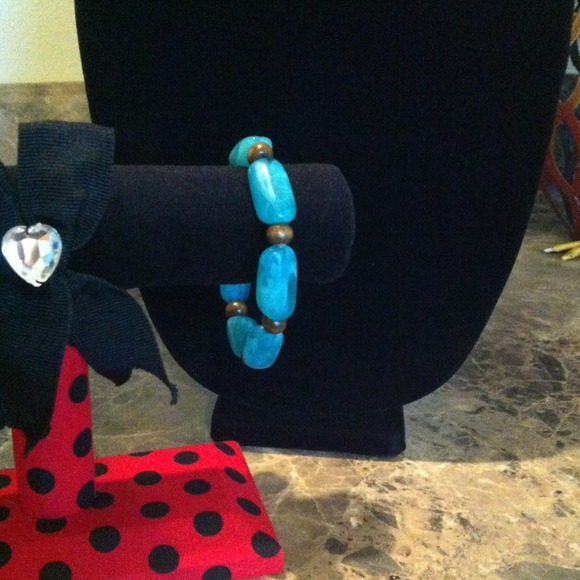 Turquoise blue bracelet