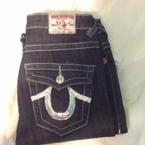 True religion jeans dark