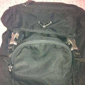 Authentic Prada Parachute Back Pack