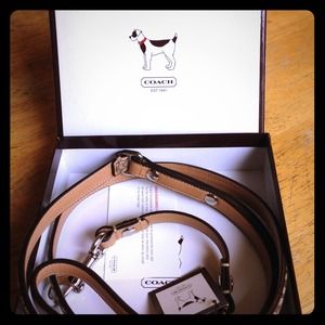 Authentic Coach. Dog leashes. NEW! In box.