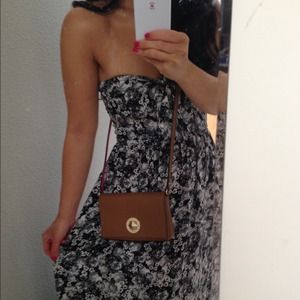 *Authentic* Kate Spade Tan & Pink Crossbody Bag