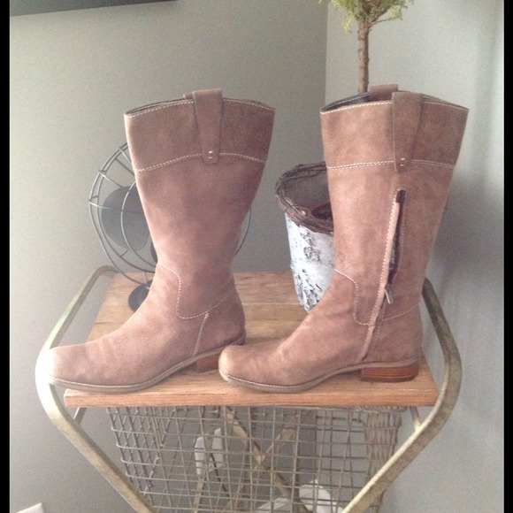 Nine West Suede Riding Boots