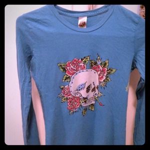 Long sleeve Ed hardy tee shirt