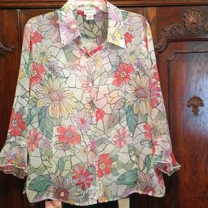 Beautiful Floral Print Top